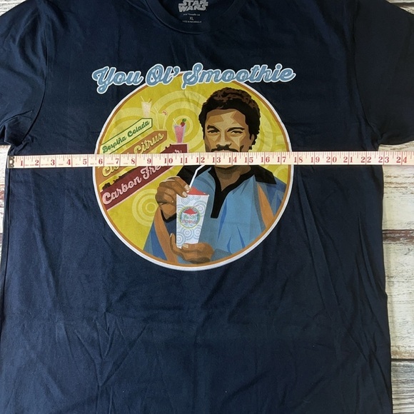 Star Wars You Ol’ Smoothie T-Shirts Featuring Landonis Balthazar Calrissian SzXL - Picture 9 of 9